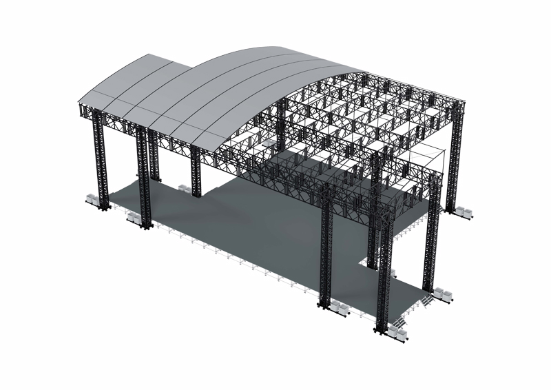 30T Extra Heavy-Duty Electric Truss Lift System