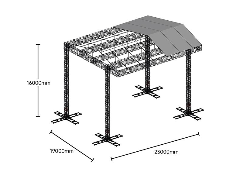 5T Electric Truss Lift System