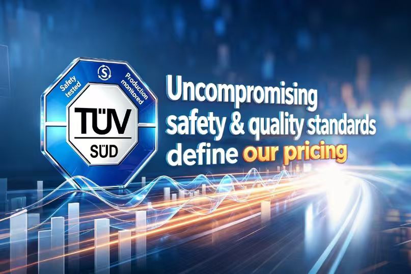 Uncompromising safety & quality standards define our pricing