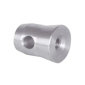 3015 Half Connector Male Alu with M12 Thread F31-HT44
