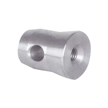 3016 Half Connector Male Steel with M10 Thread F31-HT44