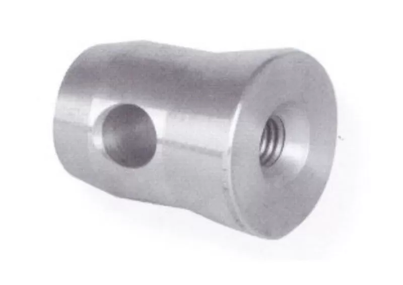 3014 Half Connector Male Alu with M10 Thread F31-HT44