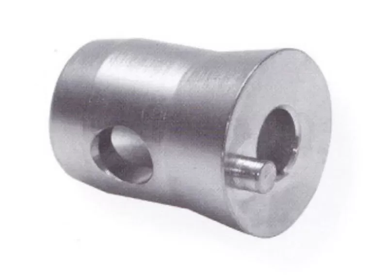 3017 Half Connector Male Steel F31-HT44