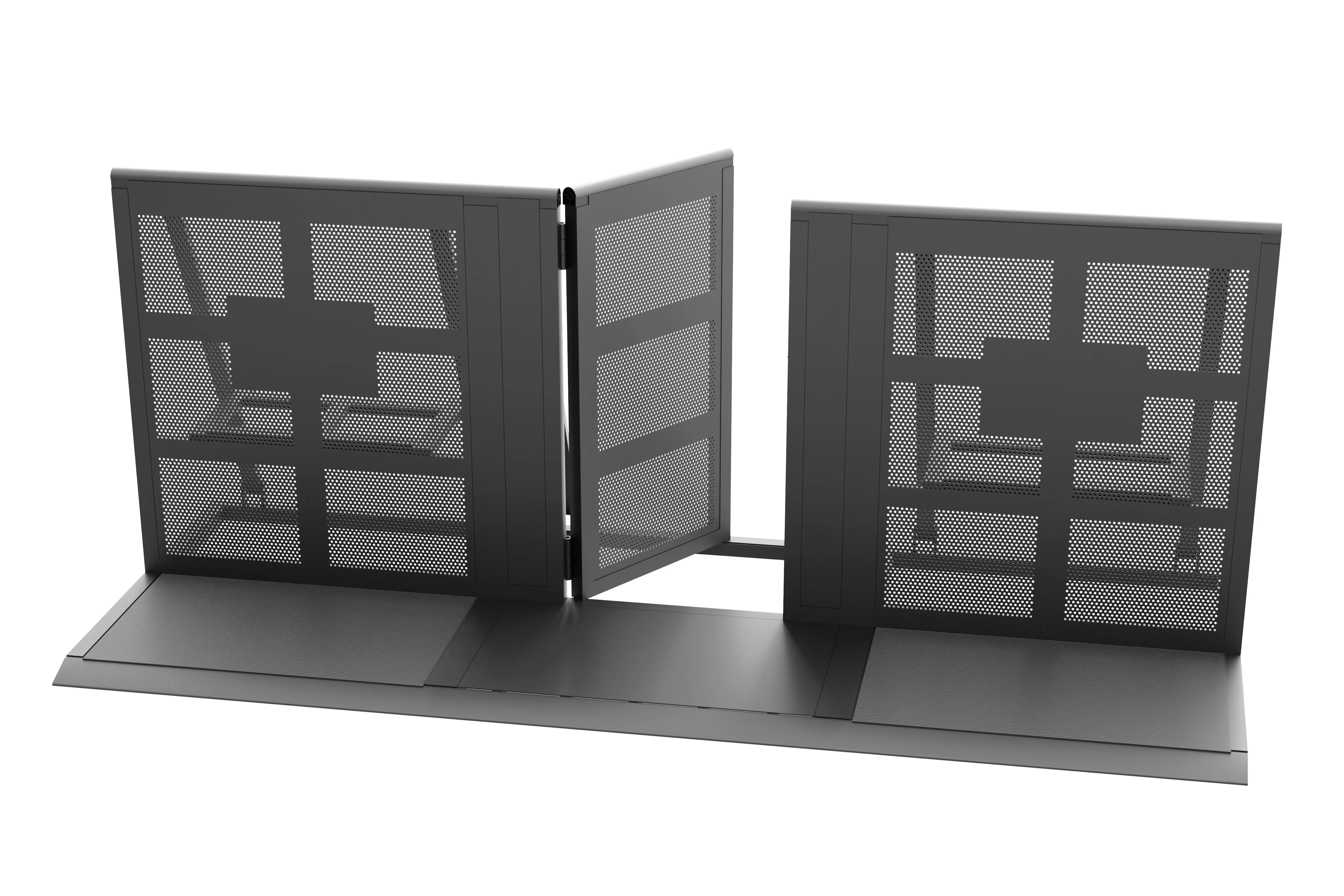 Aluminum alloy anti-riot barrier | Balancing on-site safety and flexibility in both directions