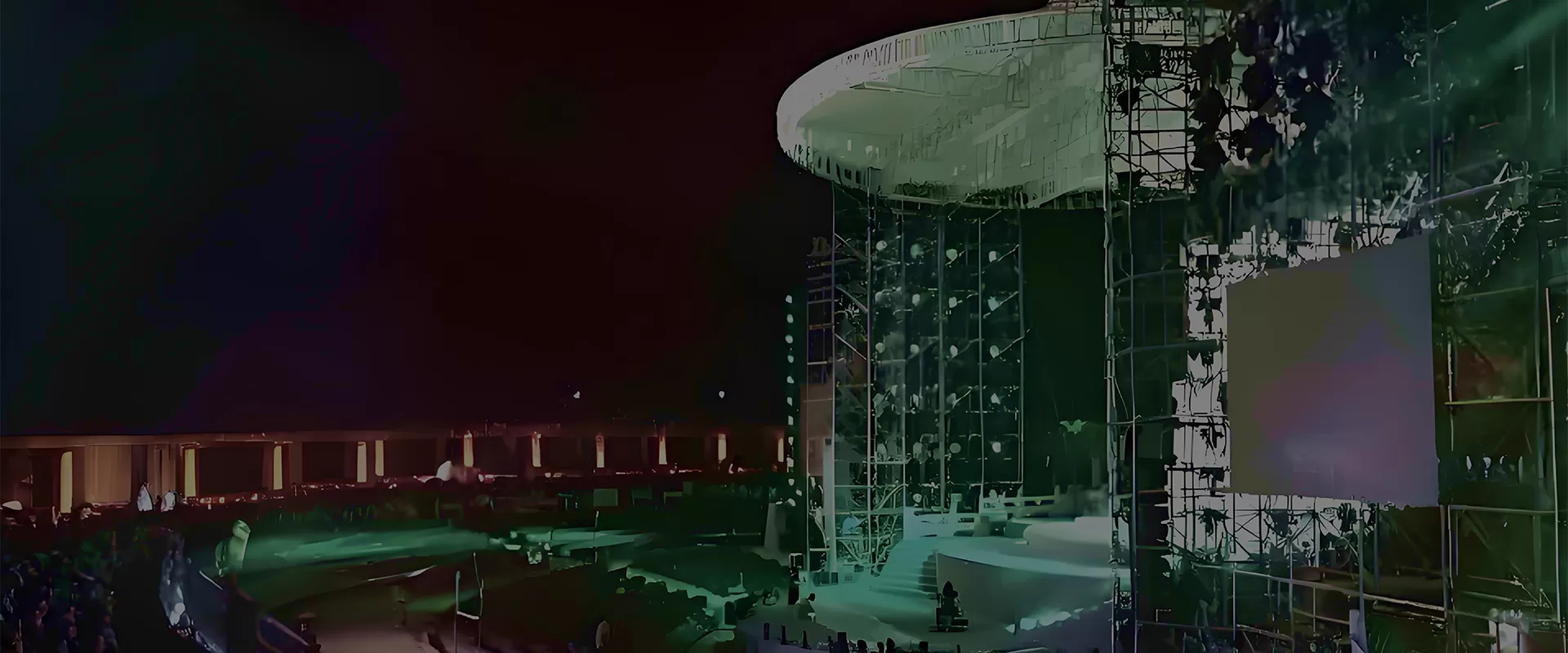 Customized Large-Scale Stage Truss Modular Assembly