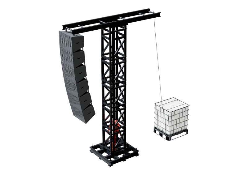 Steel Truss Speaker Tower