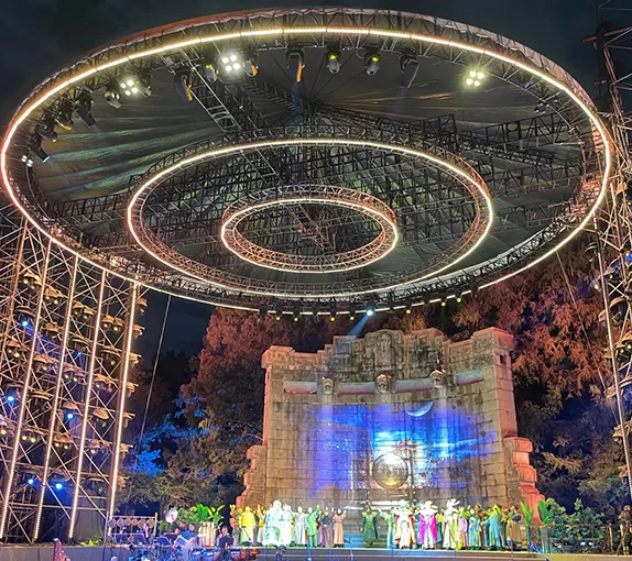 Experience the Unique Strength and Aesthetics of WTC Circular Trusses