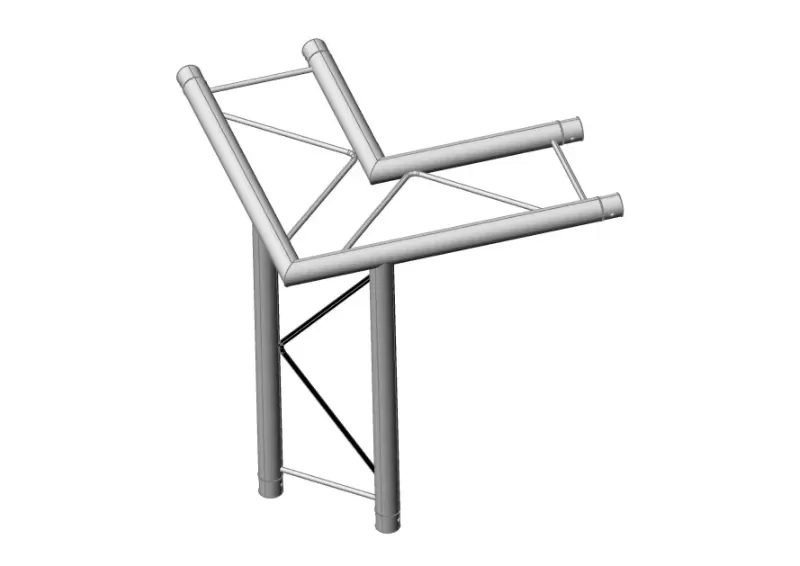 F22-C30-H 3-way 90°Corner Horizontal
