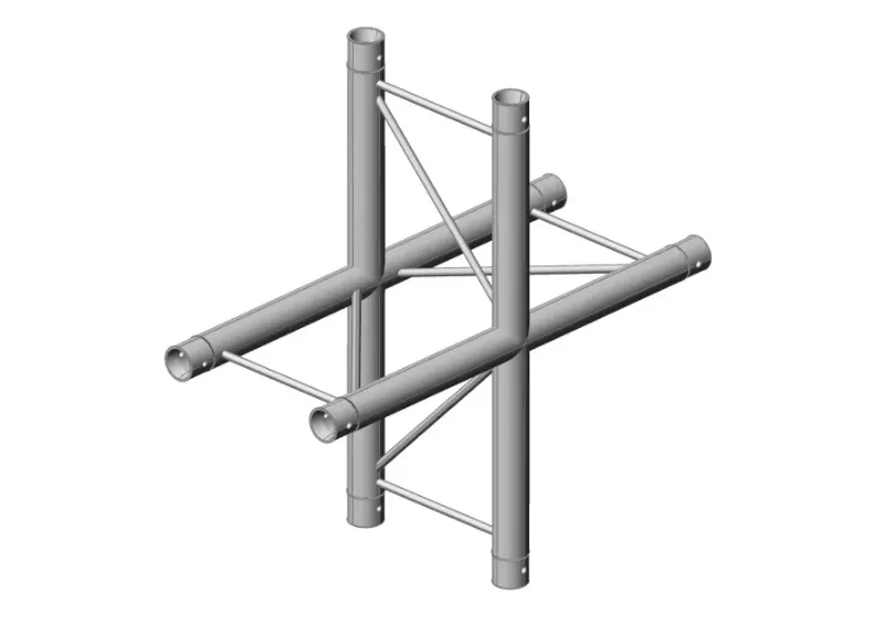 F22-C41-V 4-way Horizontal Cross Junction
