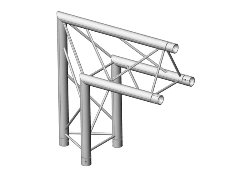 F23-C24 2-way 90° Corner Apex Out