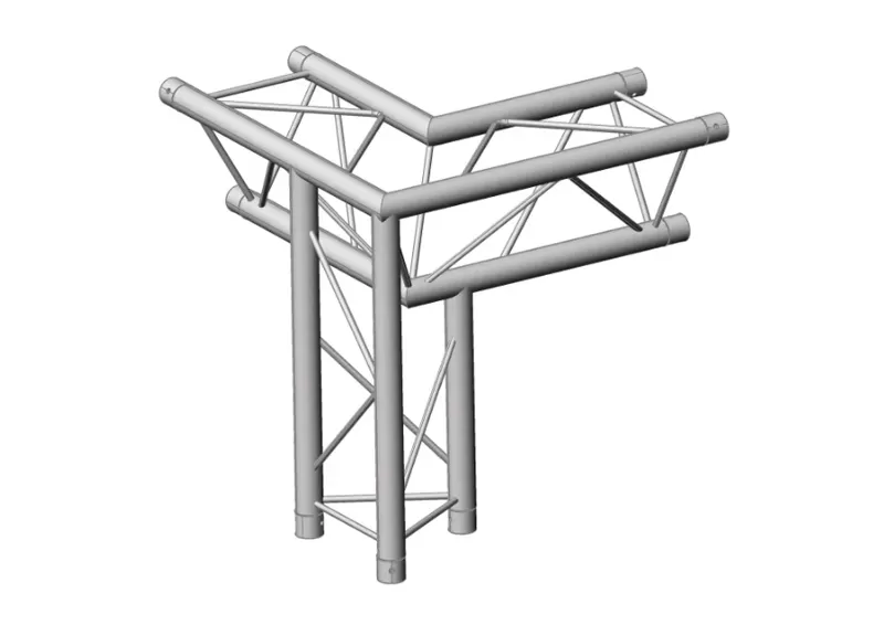 F23-C33 3-way 90° Corner Apex Down Right