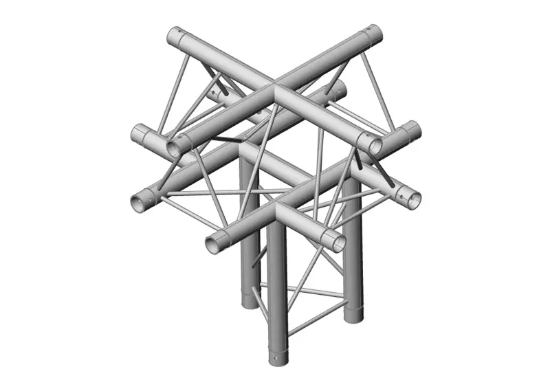 F23-C52 5-Way Cross Junction Apex Up