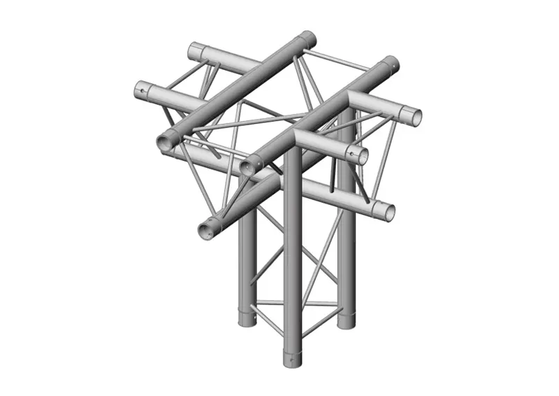 F23-C53 5-Way Cross Junction Apex Down