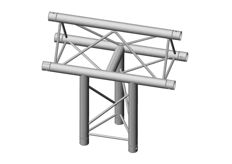 F23-T37 3-Way Vertical T-Junction Apex Up