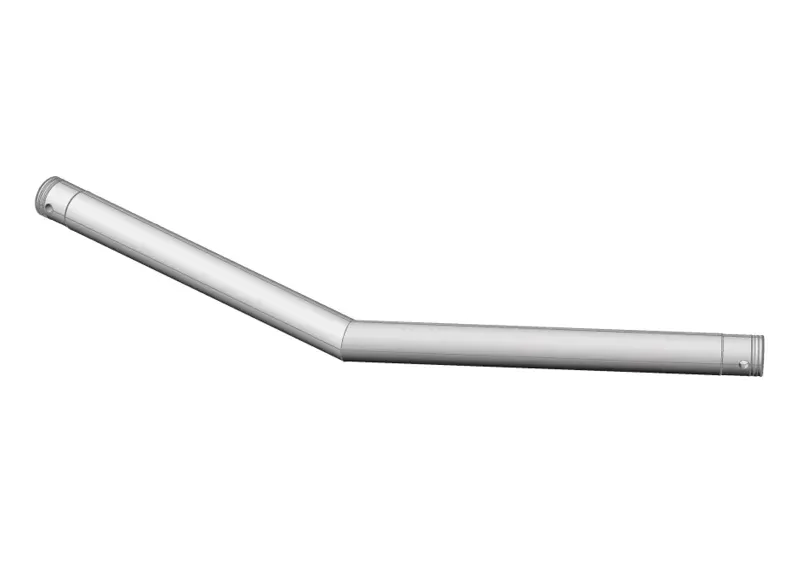 F31-C23 Single Tube Truss 1-Point Spigot Truss 2-Way 135° Corner