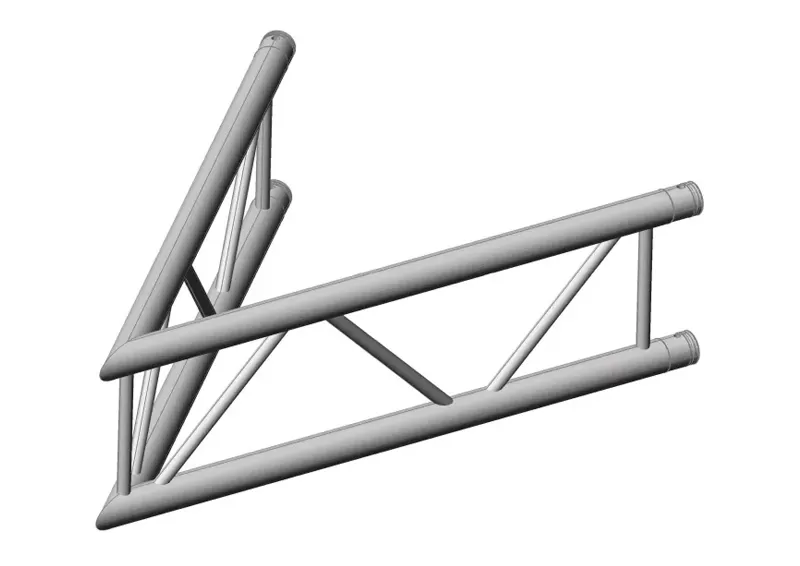 F32-C19-V Ladder Truss Spigot Truss 2-Way 45° Corner Horizontal