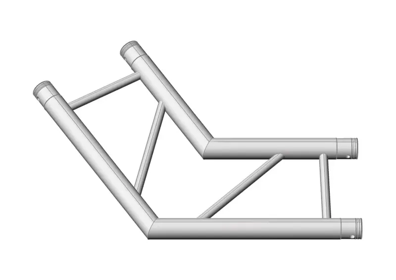 F32-C22-H Ladder Truss Spigot Truss 2-Way 120° Corner Horizontal