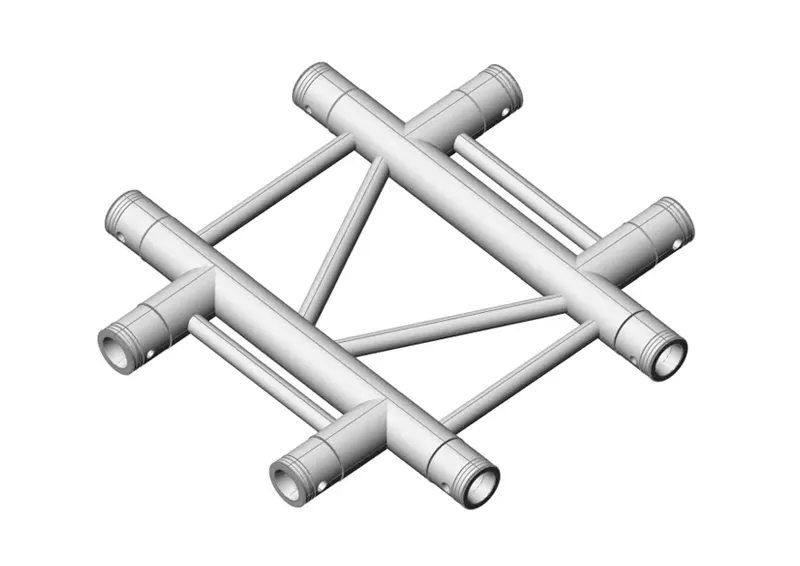 F32-C41-H 4-way Horizontal Cross Junction