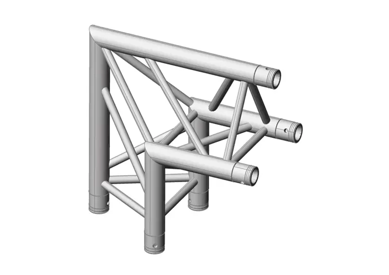 F33-C24 2-Way 90° Corner Apex Out