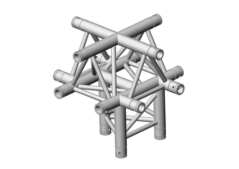 F33-C52 5-Way Cross Junction Apex Up