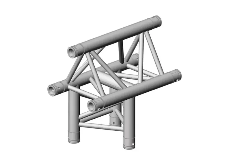 F33-T37 3-Way Horizontal T-Junction Apex Up