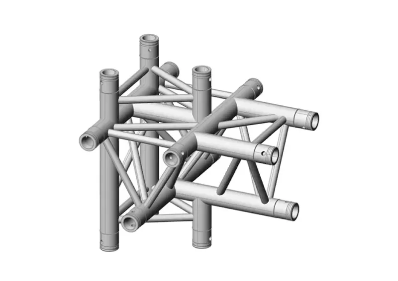 F33-T51 5-Way T-Junction Apex Down