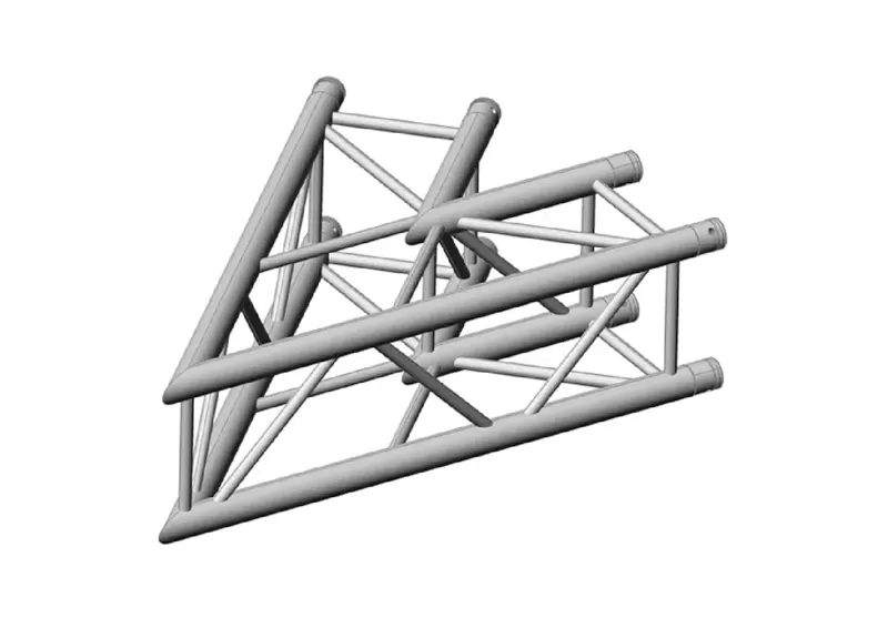 F34-C19 2-Way 45° Corner