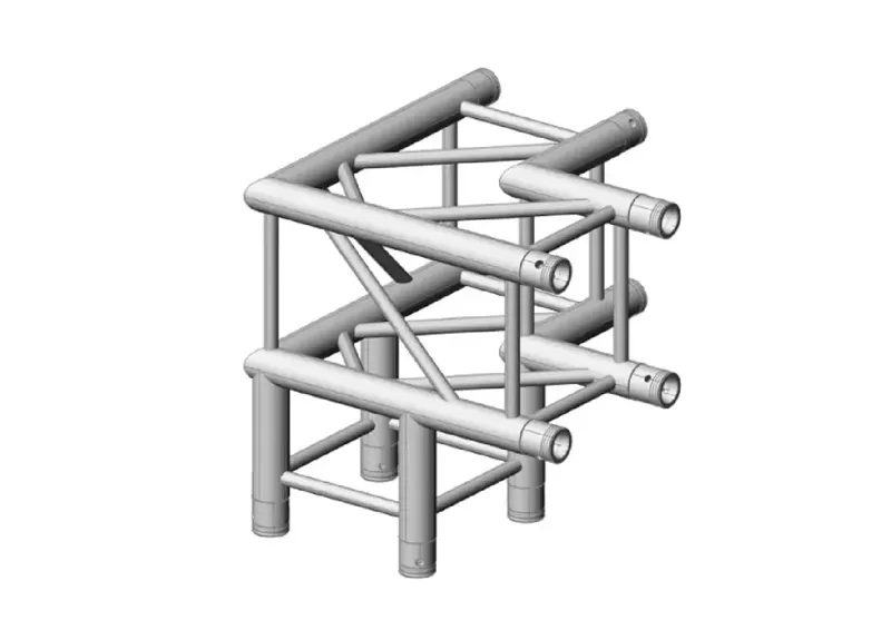 F34-C30 3-Way 90° Corner