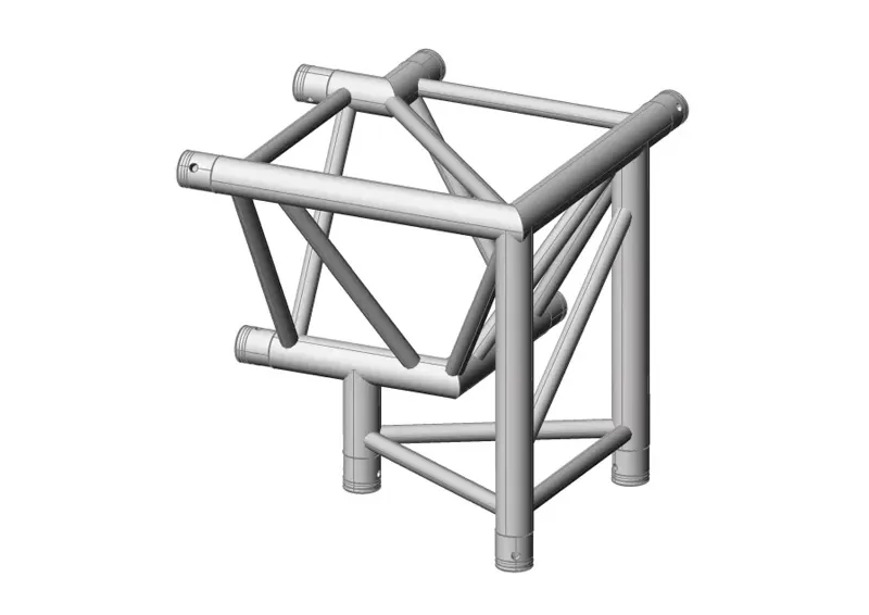 F43-C34 3-Way 90° Corner Apex down Left