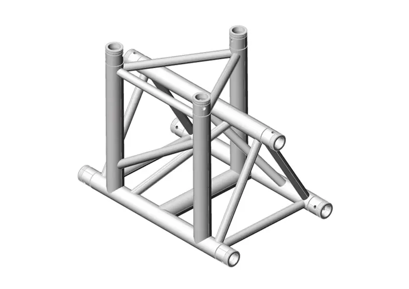 F43-T35 3-Way Vertical T-Junction Apex Down