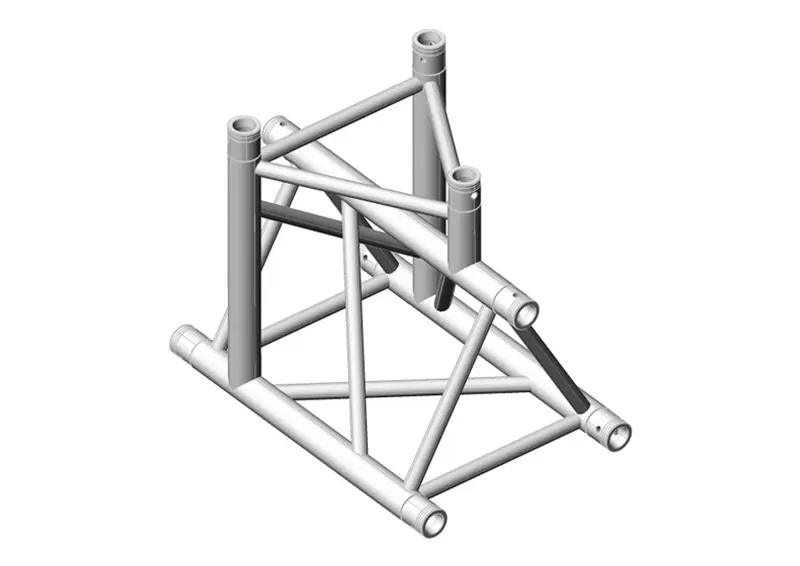 F43-T38 3-Way Vertical T-Junction