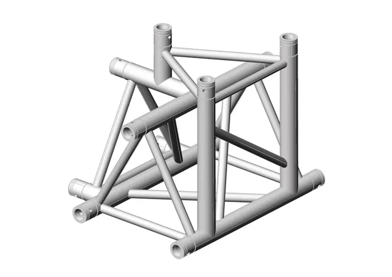 F43-T42 4-Way T-Junction Apex Down