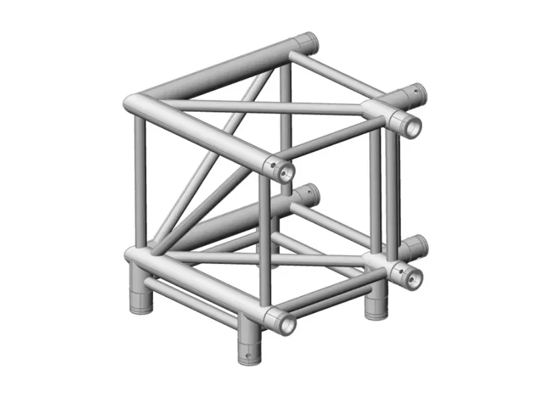 F44-C30 3-Way 90° Corner