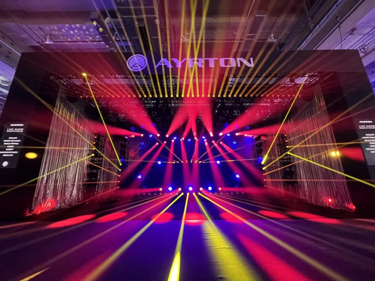 Golden Sea Amazed All Visitors at Prolight+Sound 2024 with AYRTON!
