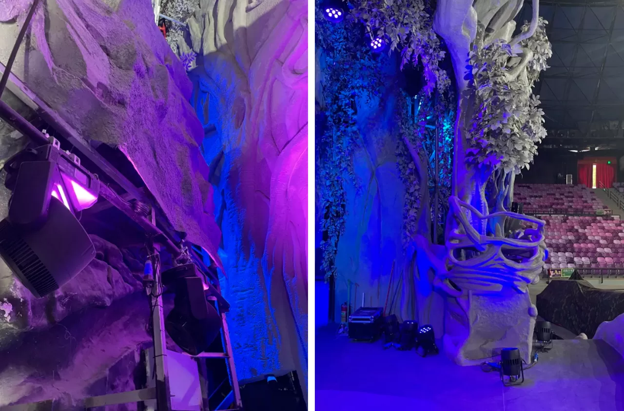 Golden Sea Fixtures Together with Chimelong International Circus Presented a Circus Feast Golden Sea Fixtures Together with Chimelong International Circus Presented a Circus Feast