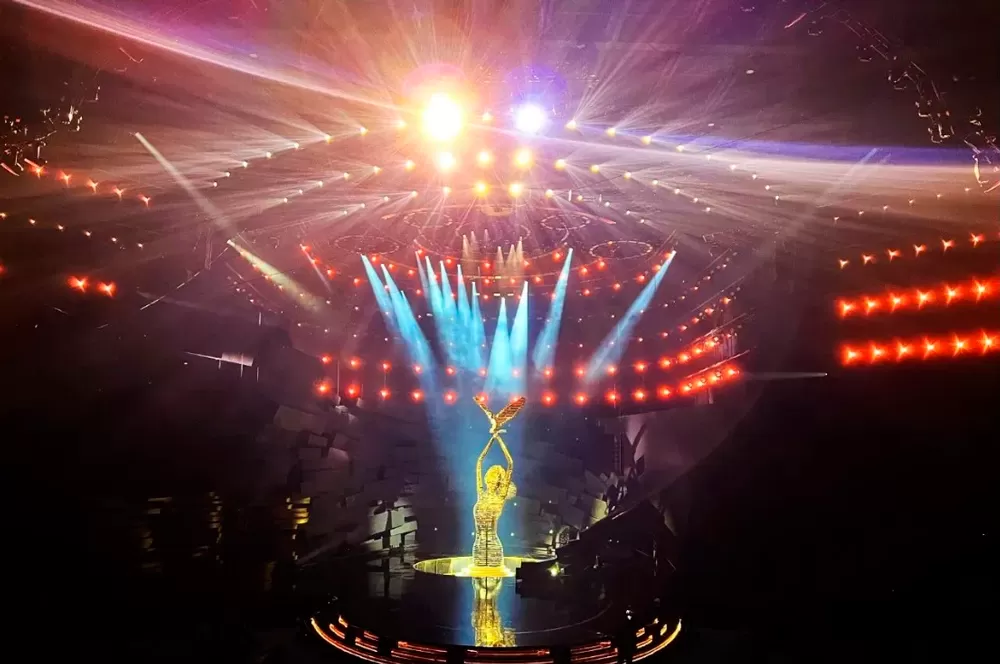 Golden Sea Presented an Art Feast to the 14th China Golden Eagle TV Art Festival