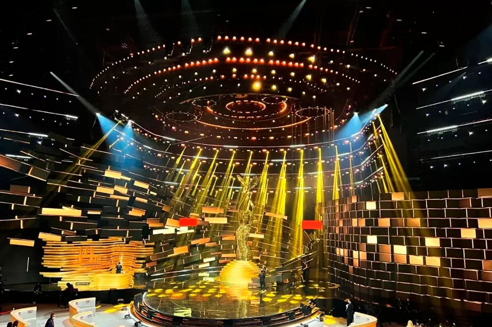 Golden Sea Presented an Art Feast to the 14th China Golden Eagle TV Art Festival