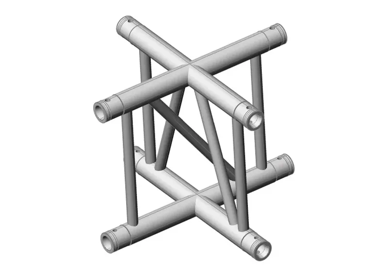 HT32-C41-V Ladder Truss Spigot Truss 4-Way Vertical Cross Junction