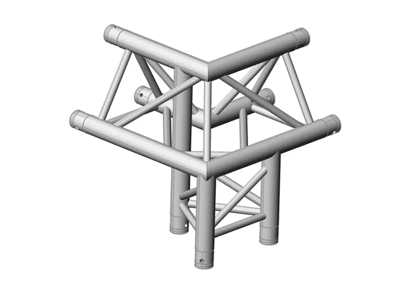 HT33-C32 3-Way 90° Corner Apex up Left