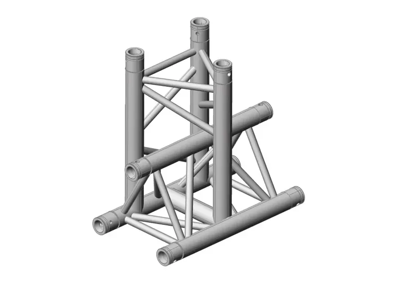 HT33-T35 3-Way Horizontal T-Junction Apex Down