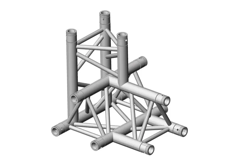 HT33-T42 4-Way T-Junction Apex Down