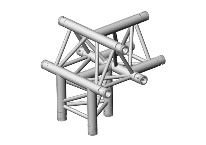 HT33-T43 4-Way T-Junction Apex Up