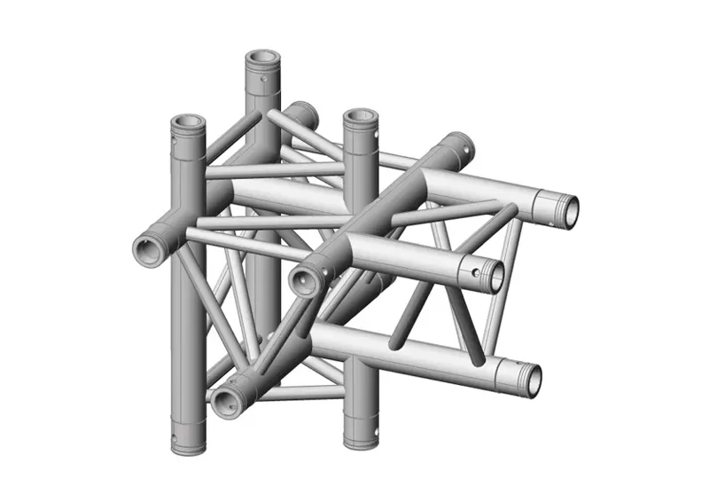 HT33-T51 5-Way T-Junction Apex Down