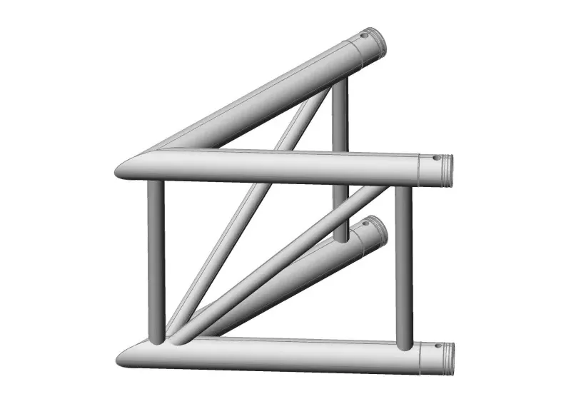 HT42-C19-V Ladder Truss Spigot Truss 2-Way 45° Corner