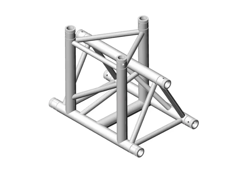 HT43-T35 3-Way Horizontal T-Junction Apex Down