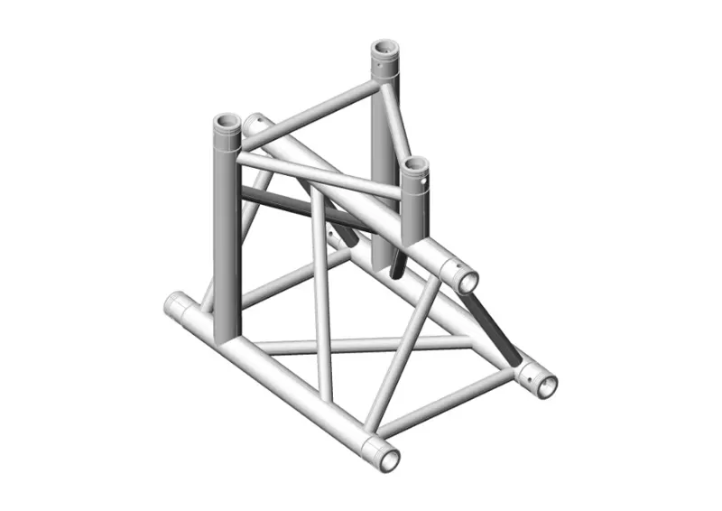 HT43-T38 3-Way Vertical T-Junction