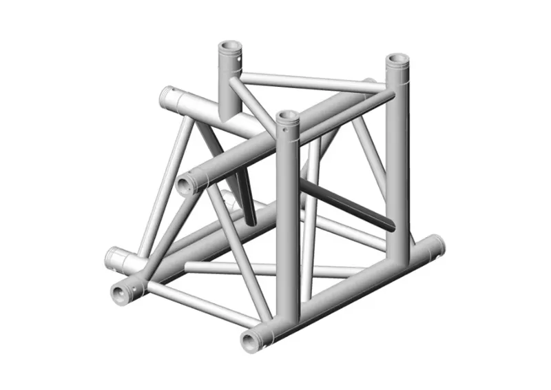 HT43-T43 4-Way T-Junction Apex Up