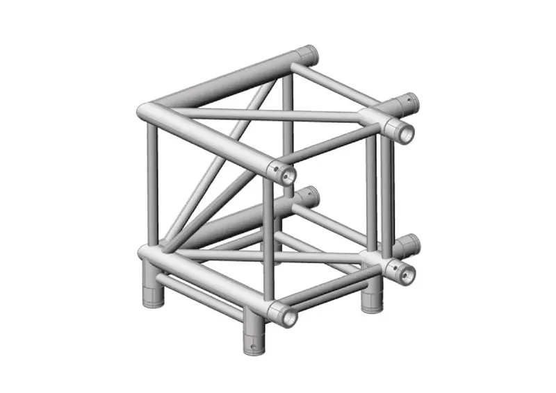 HT44-C30 3-Way 90° Corner
