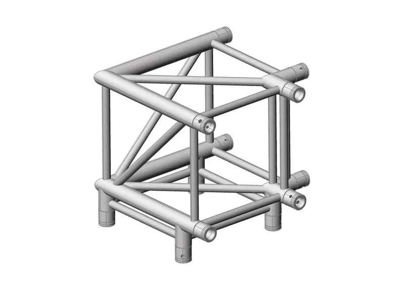 HT44-C30 3-Way 90° Corner