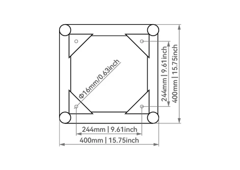 HTI44 Bolted Truss